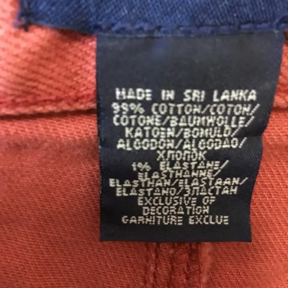 Ralph Lauren Girl Red-Orange Skinny Jeans
